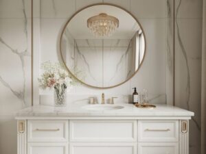 lustro glamour łazienka