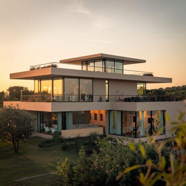 minimalistyczna architektura domu