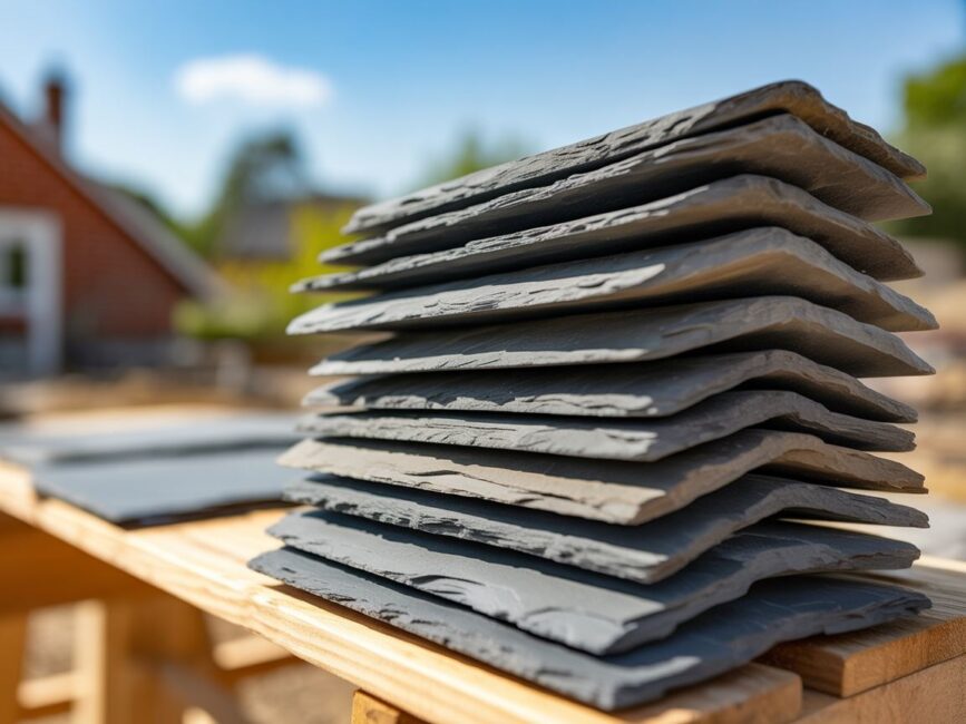 Aranżacja dachu z łupku