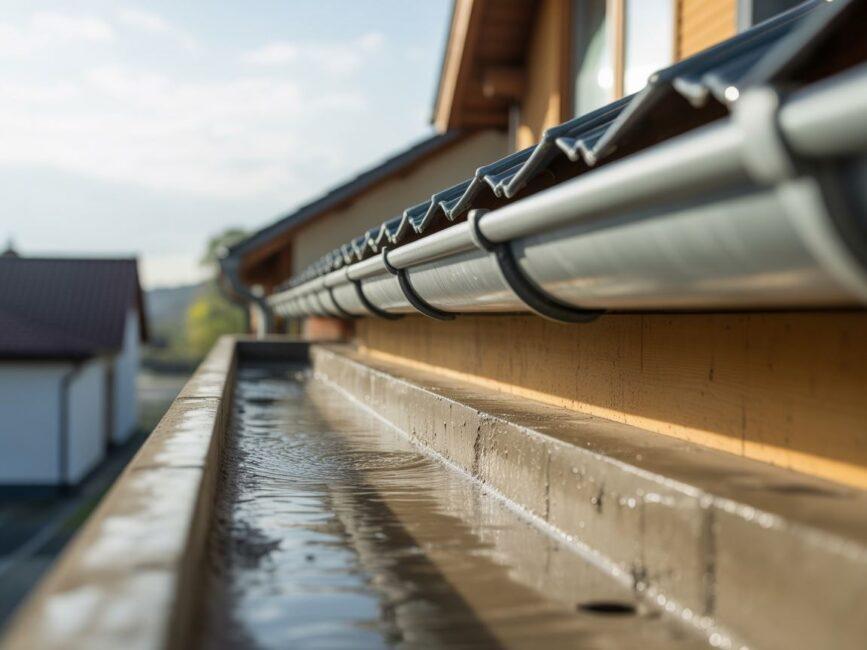 Betonowe odprowadzenie wody