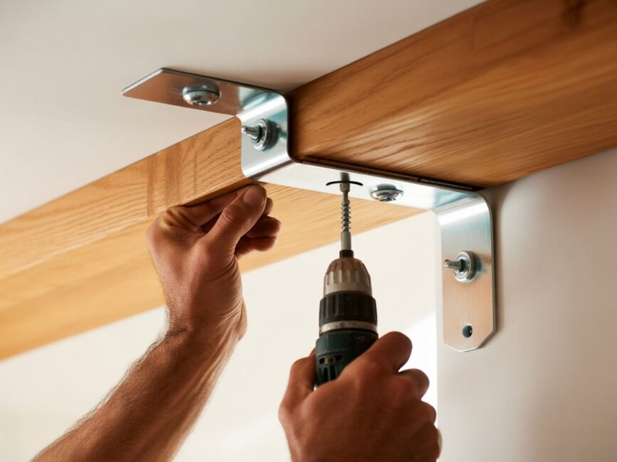 Bezpieczne mocowanie drewna