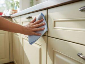 Białe matowe meble kuchenne