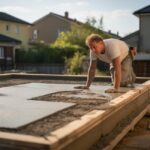 Budowa tarasu betonowego