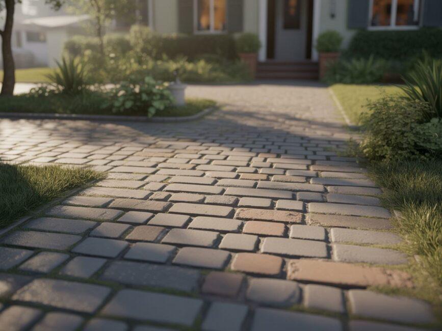 Chodnik z kostki brukowej