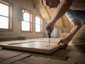 Czyszczenie dostępu do strychu