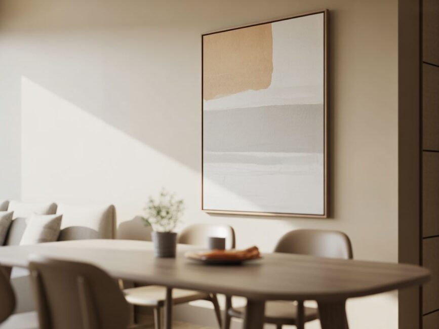 Dekoracja nad stołem