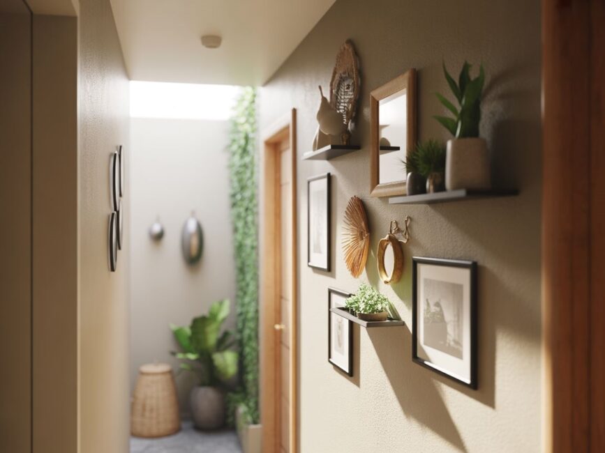 Dekoracje ścienne przedpokoju