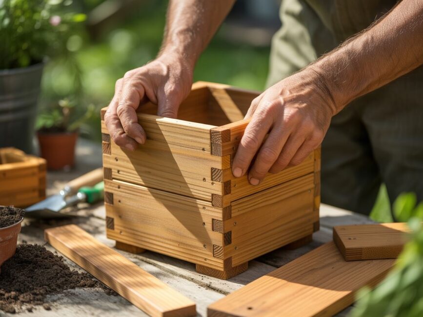 Deska kompozytowa w budowie