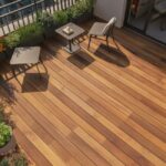 Deski tarasowe na balkonie