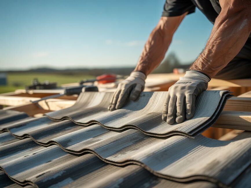 Detale arkusza dachówki