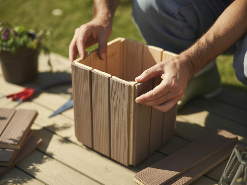 Donica kompozytowa składana