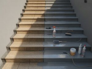 Drewniane schody zewnętrzne