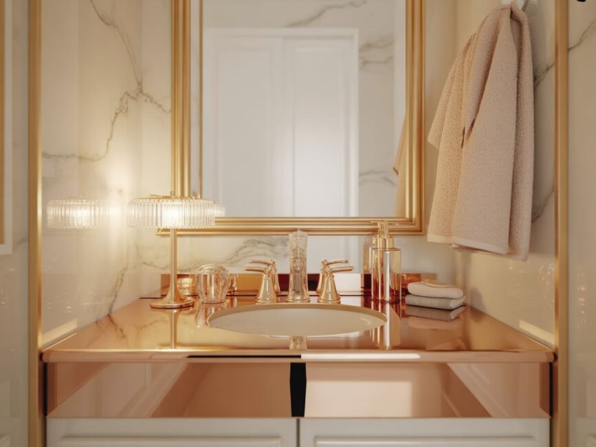 Ekskluzywne wnętrze łazienki