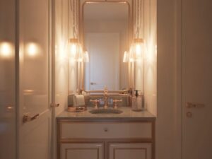 Elegancka mała łazienka