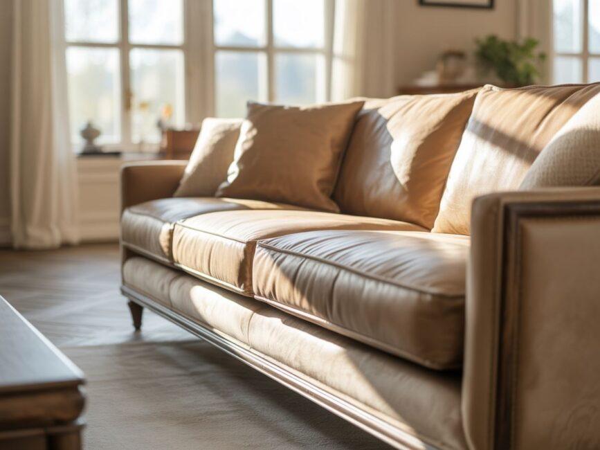 Elegancka sofa rozkładana