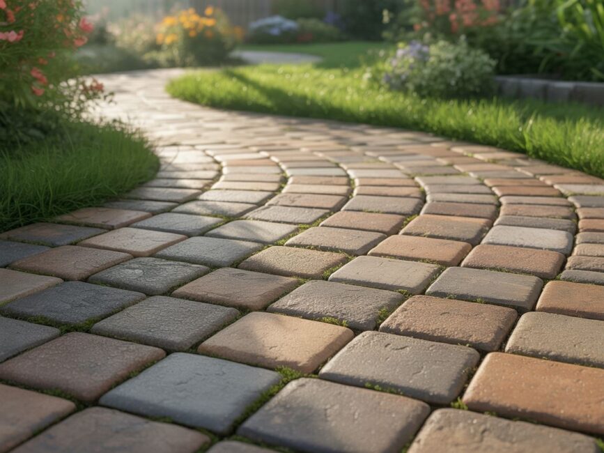 Faktura kostki brukowej