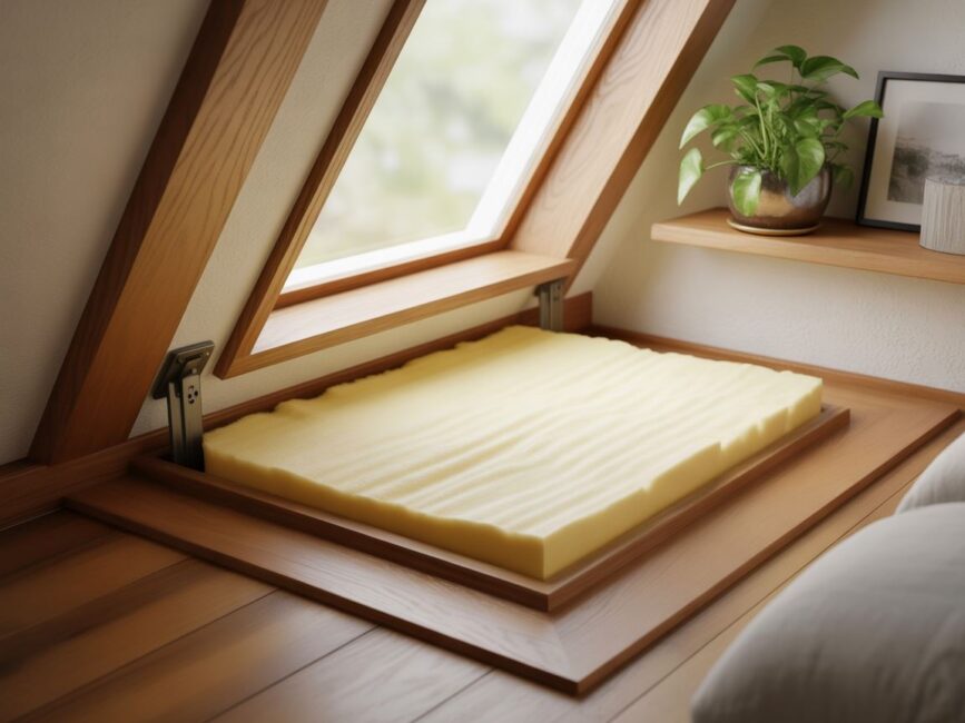 Gładź wokół włazu