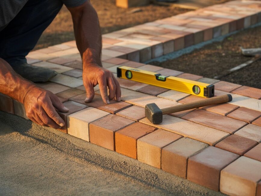 Gotowa nawierzchnia z kostki