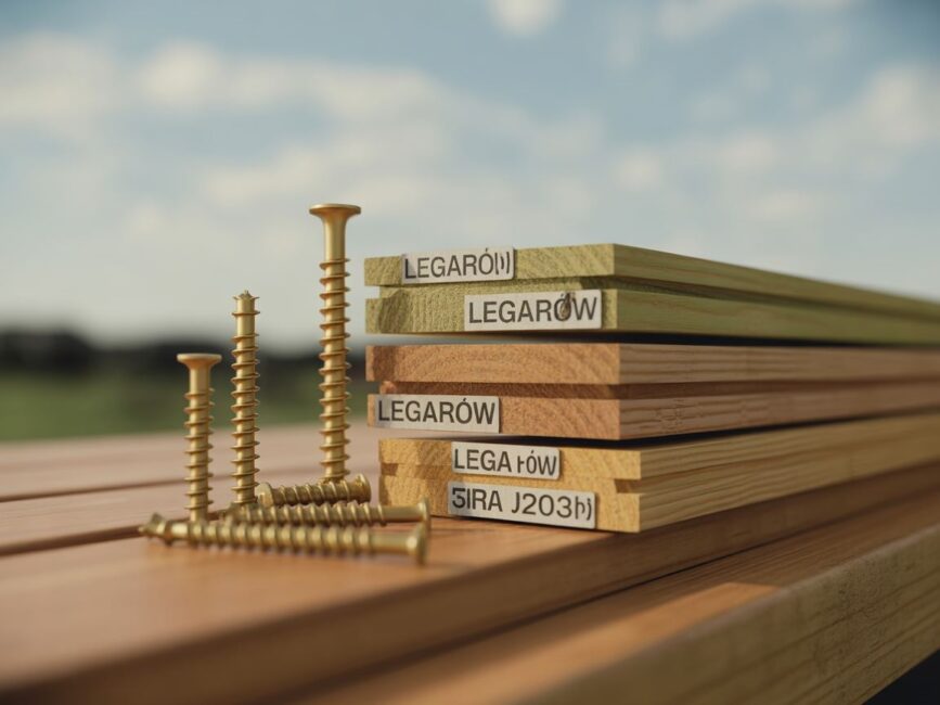 Grubość legarów tarasowych