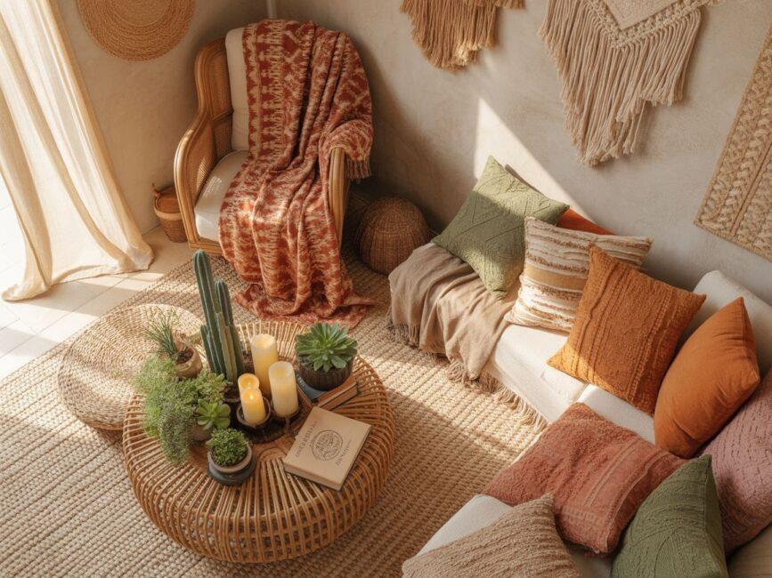 Inspiracja boho dla domu