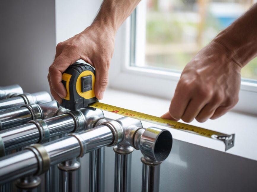 Instalacja grzewcza pomiar