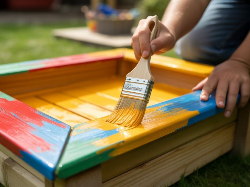 Kolorowa piaskownica