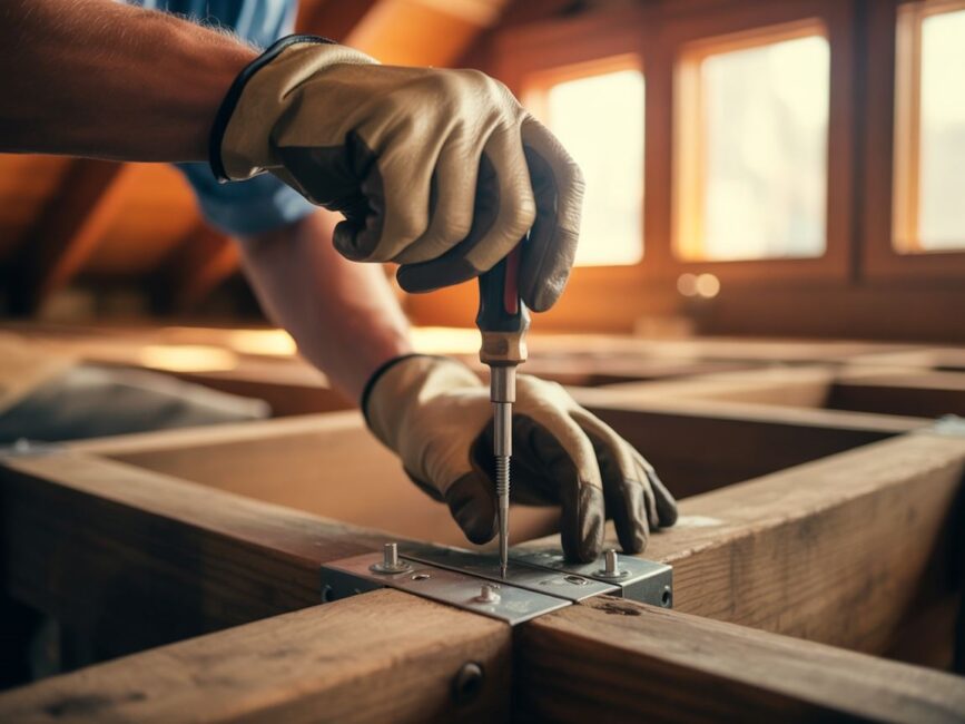 Konserwacja włazu strychowego