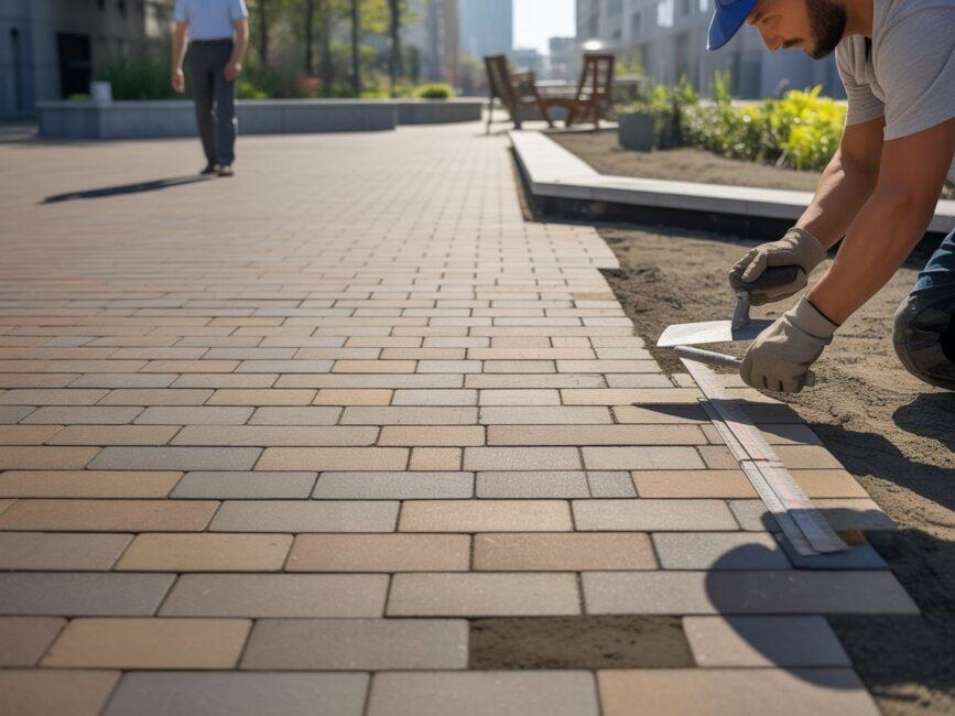 Kostka brukowa układana