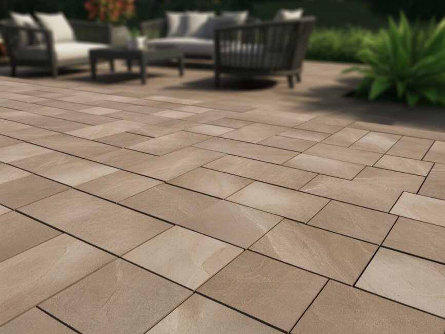 Kostka tarasowa wzory