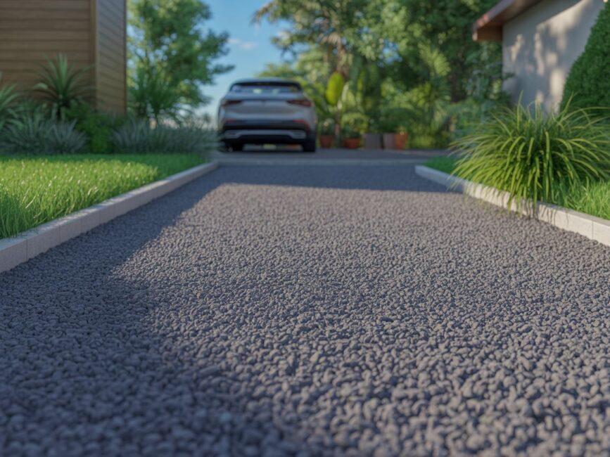 Kruszywo na podjeździe