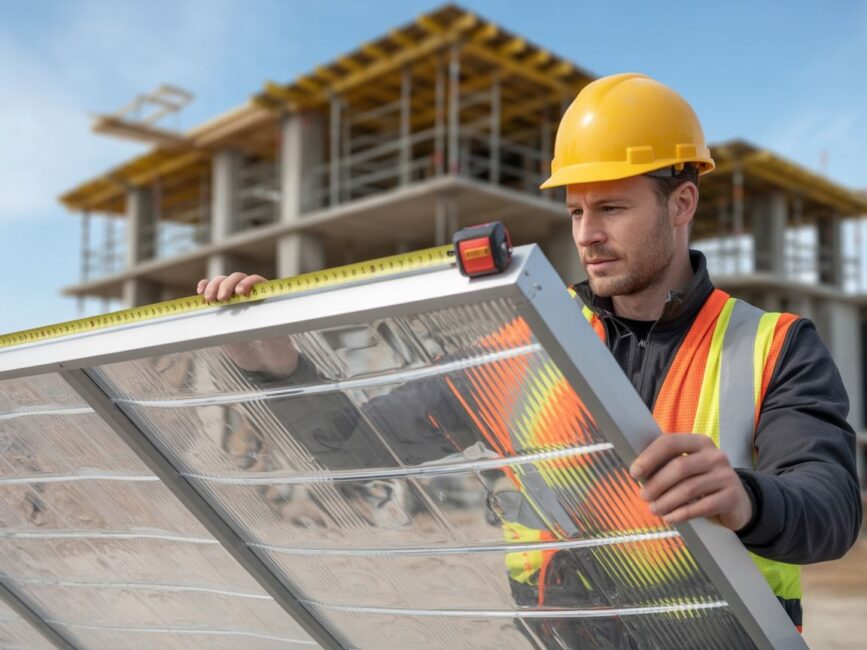 Metalowy panel dachowy