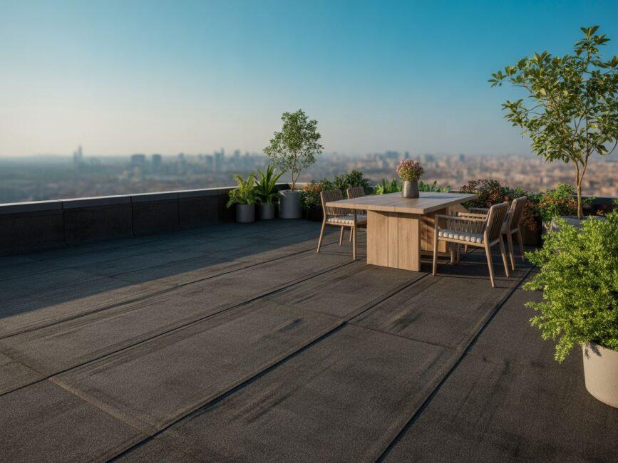 Miejsce wypoczynku na dachu