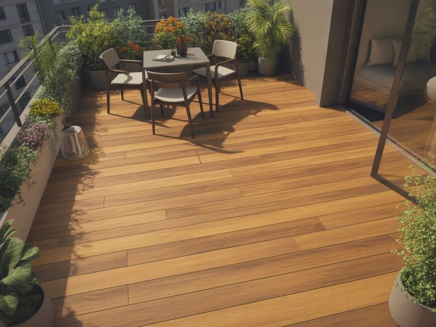 Miejski taras miejski