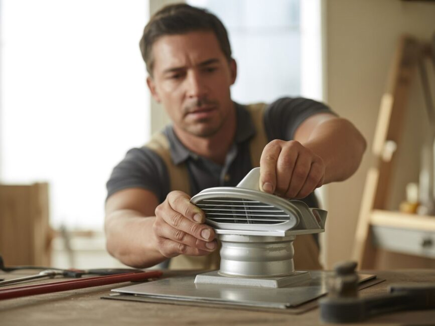 Montaż czerpni powietrza