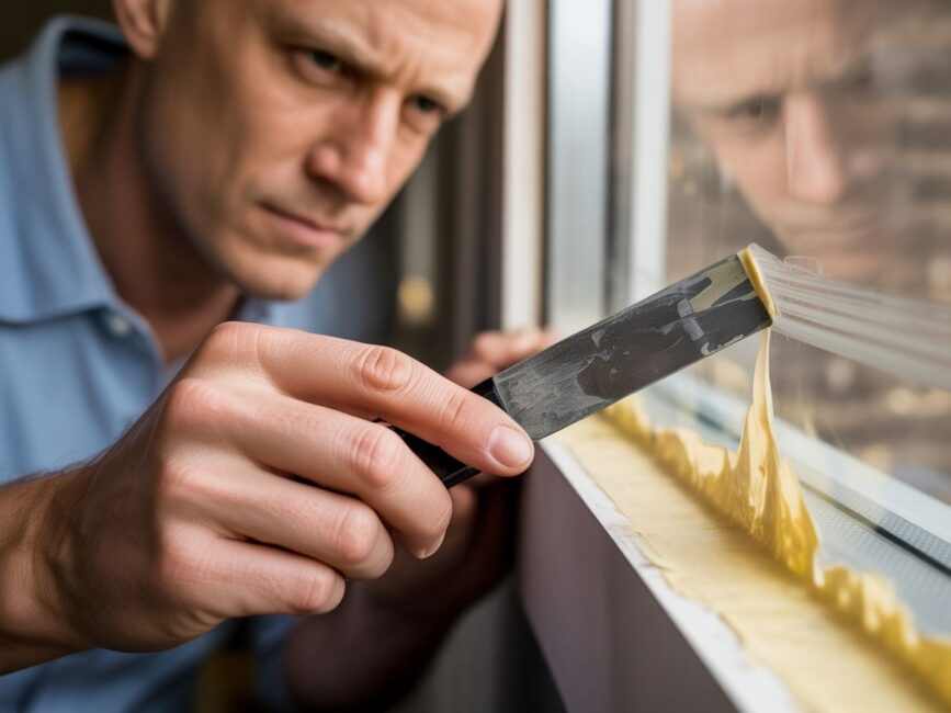 Narzędzie do usuwania kitu