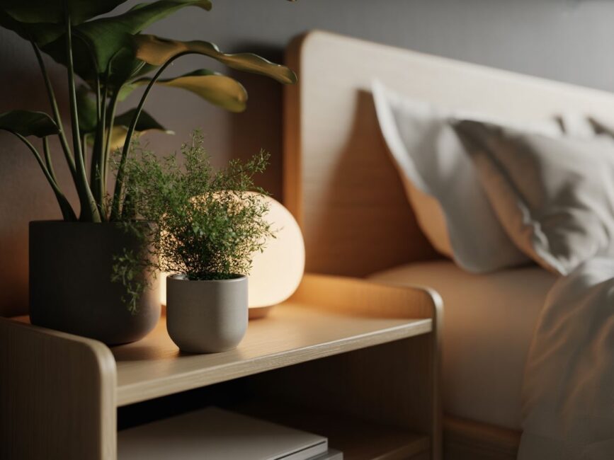 Nietypowy stolik nocny