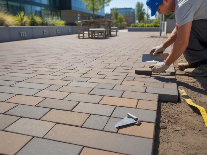 Nowa nawierzchnia patio