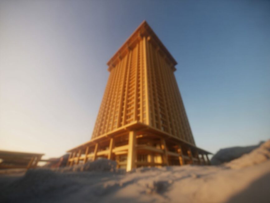 Nowoczesna budowla drewniana