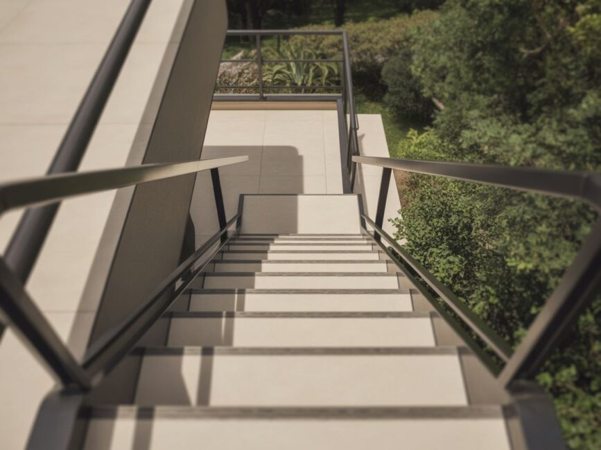 Nowoczesne schody zewnętrzne