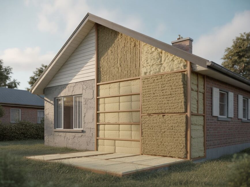 Ocieplony dom z lat 70