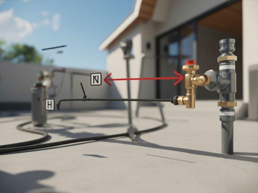 Odległość gazu od prądu