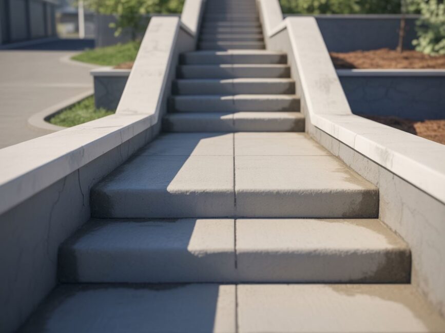 Odnawianie schodów betonowych