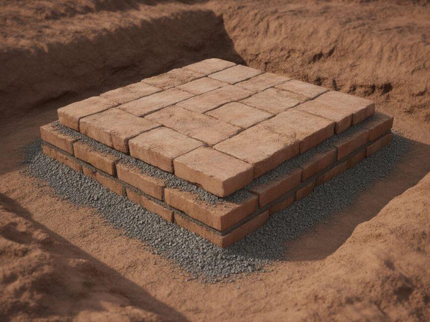 Podbudowa pod kostkę brukową