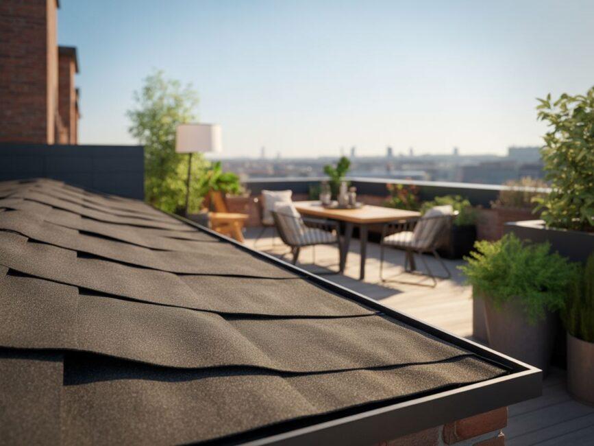 Pokrycie dachowe z papy