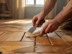 Połączenie parkietu