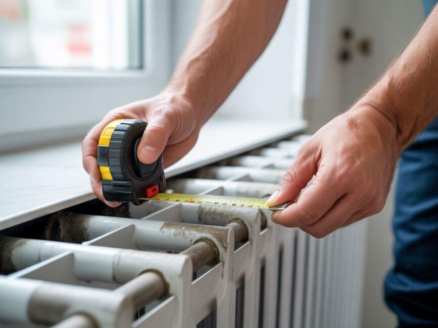 Pomiar rozstawu przyłączy