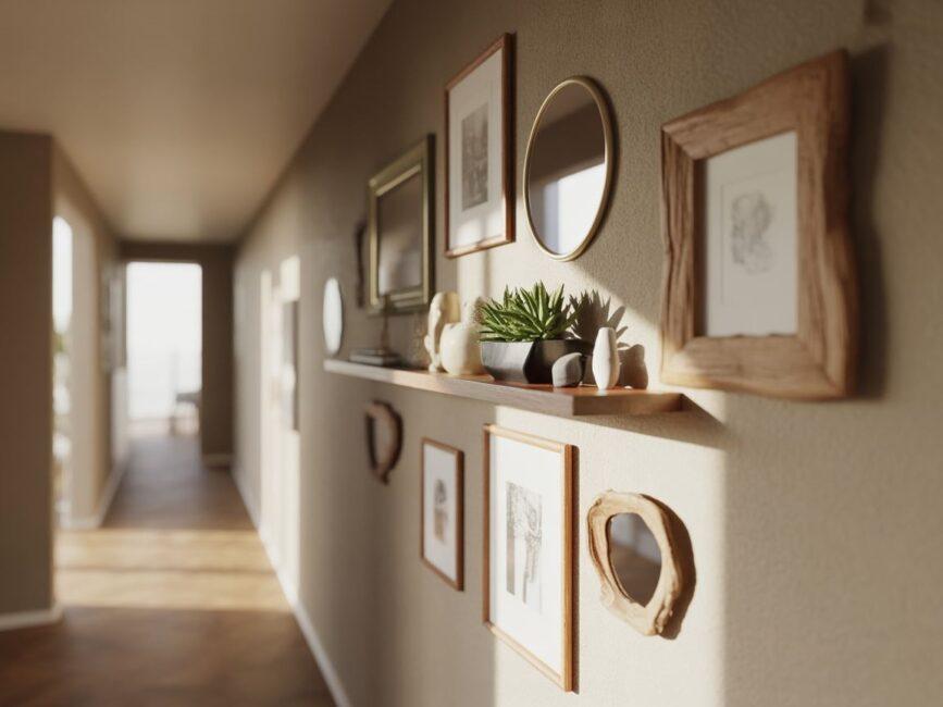 Pomysły na ściany w holu