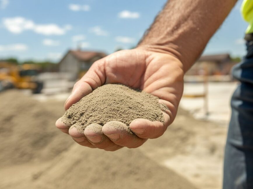 Rodzaje piasku budowlanego