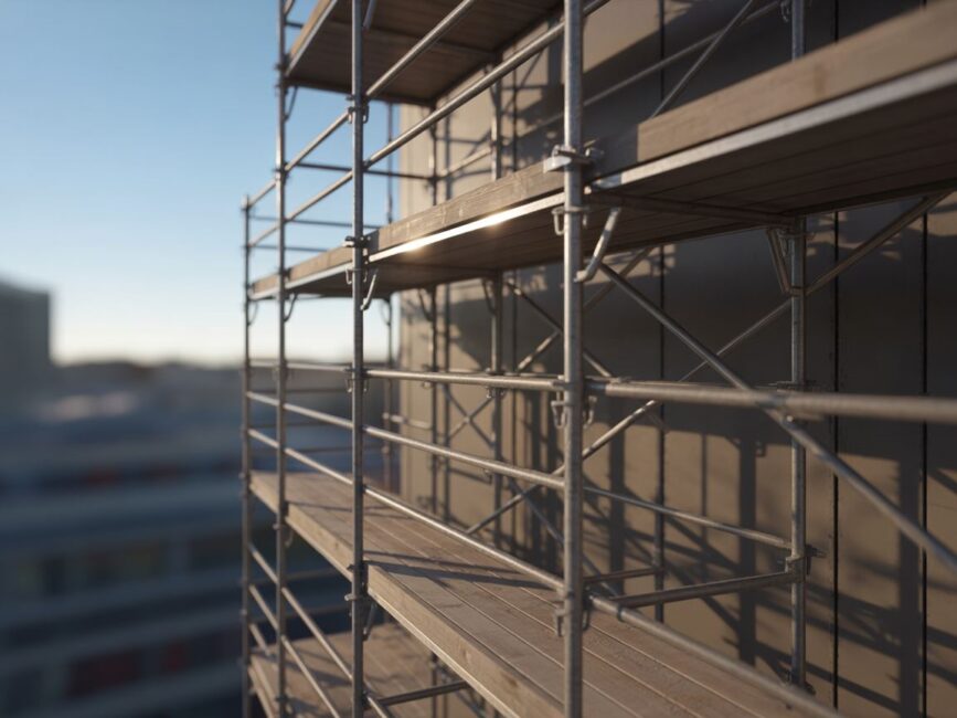 Rusztowanie budowlane