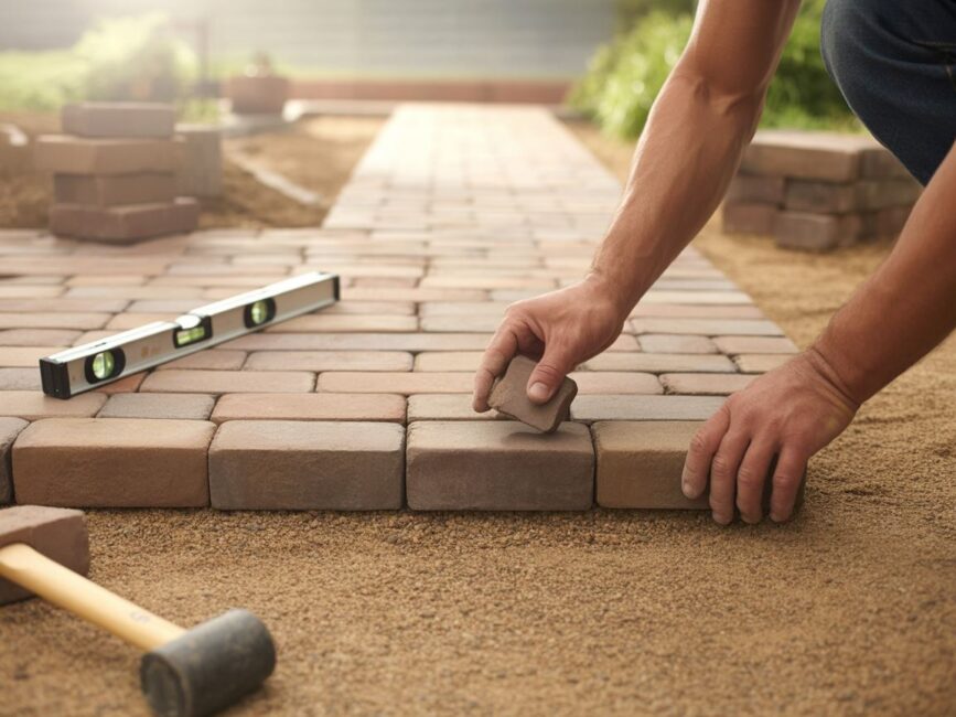 Samodzielne brukowanie ogrodu